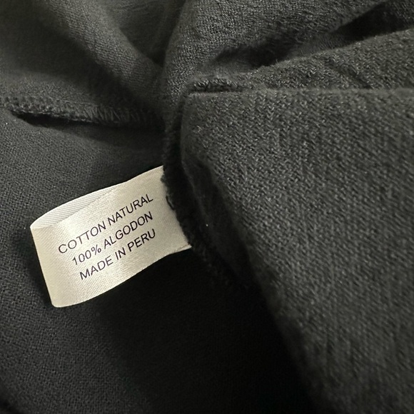 Cotton Natural Cosmopolitan Black Line Dress Small/Medium Coverup NWT READ - Picture 7 of 12